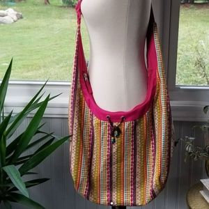Gypsy Boho tribal hobo chic cross body bag